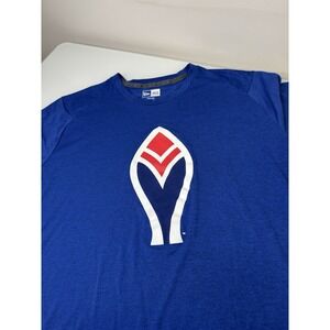 Mens Atlanta Braves New Era T-Shirt Size 3XL Short Sleeve Throwback Logo MLB